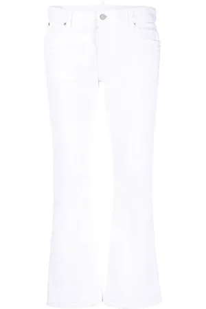 Dsquared2 Jeans White Bull svasati