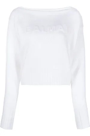Balmain Maglione con scollo a barca