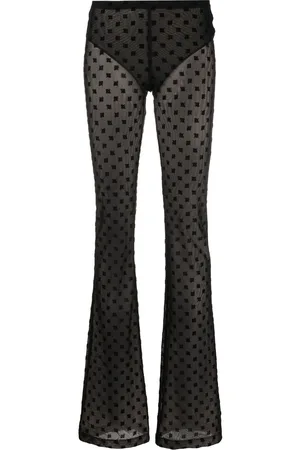 MISBHV Pantaloni semi trasparenti