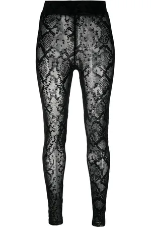 Philipp Plein Leggings con ricamo
