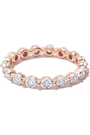 Dana Rebecca Designs Anello eternity Ava Bea in oro 14kt con diamanti