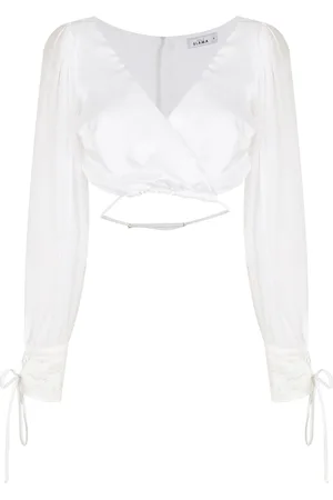 AMIR SLAMA Blusa crop