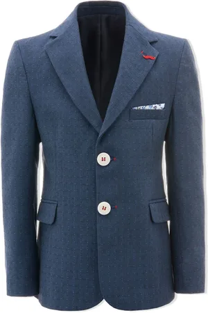 M. Moustache Blazer monopetto con ricamo