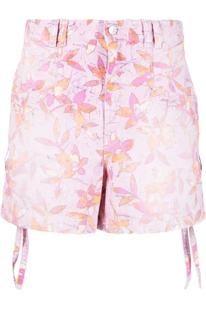 Isabel Marant Shorts denim Naesqui a fiori
