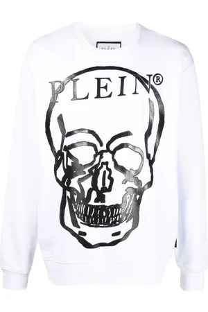 Philipp Plein Felpa con stampa Skull