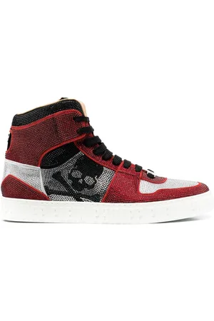 Philipp Plein Sneakers alte Strass con cristalli