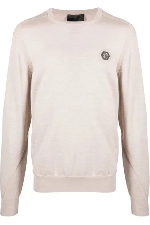 Philipp Plein Maglione con applicazione logo