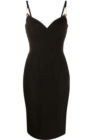 Philipp Plein Abito midi con design cut-out