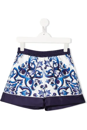 Dolce & Gabbana Shorts a vita alta con stampa