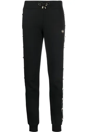 Philipp Plein Pantaloni sportivi con borchie