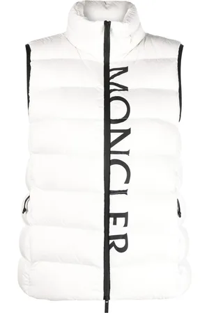 Moncler Gilet imbottito con stampa