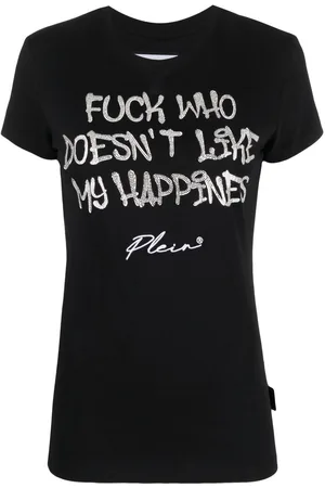 Philipp Plein T-shirt Sexy Pure con strass
