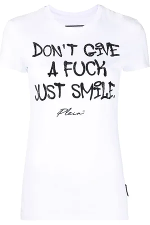 Philipp Plein T-shirt Sexy Pure con strass