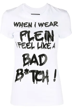 Philipp Plein T-shirt Sexy Pure con strass