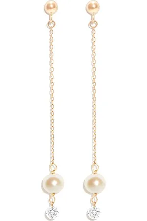 PERSÉE Orecchini di perle in giallo 18kt