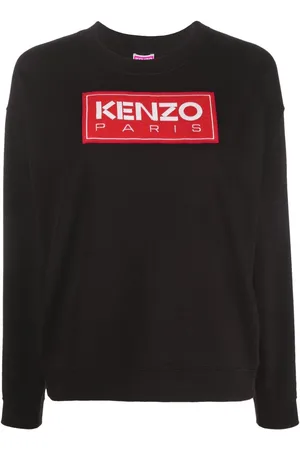 Kenzo Felpa girocollo con applicazione