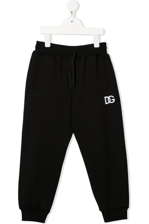 Dolce & Gabbana Pantaloni sportivi con ricamo