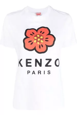 Kenzo Donna T-shirt - T-shirt con stampa - Bianco
