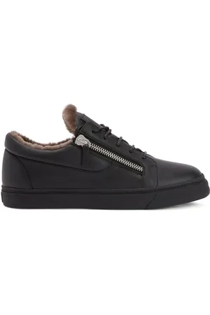 Giuseppe Zanotti Sneakers con bordo in shearling