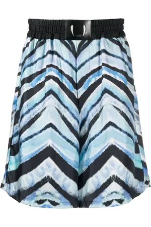 Roberto Cavalli Shorts sportivi con stampa