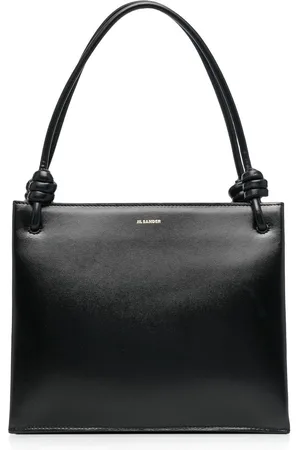 Jil Sander Borsa tote con stampa in pelle