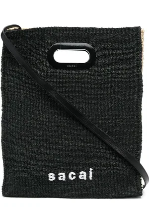 SACAI Borsa tote con ricamo
