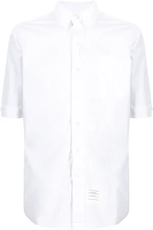 Thom Browne Camicia con banda RWB