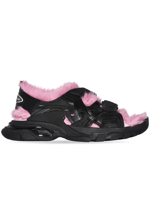 Balenciaga Sandali con cinturini a contrasto