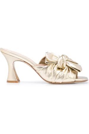 Madison.Maison Mules con tacco scultura