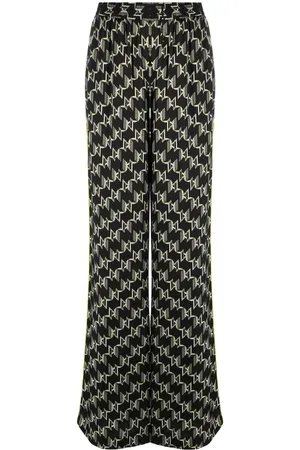 Karl Lagerfeld Pantaloni crop con stampa