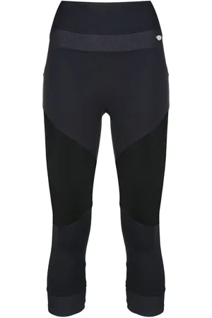 AMIR SLAMA Leggings sportivi crop a vita alta