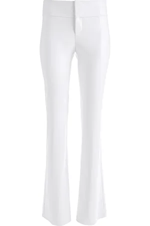 ALICE+OLIVIA Pantaloni svasati in pelle vegan Olivia