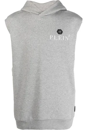 Philipp Plein Felpa smanicata Hexagon