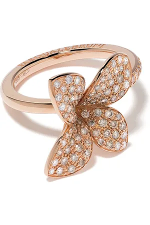 Pasquale Bruni Anello in oro 18kt Petit Garden con diamanti