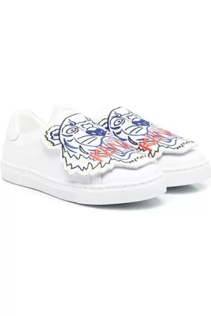 Kenzo Sneakers - Sneakers con ricamo Tiger - Bianco