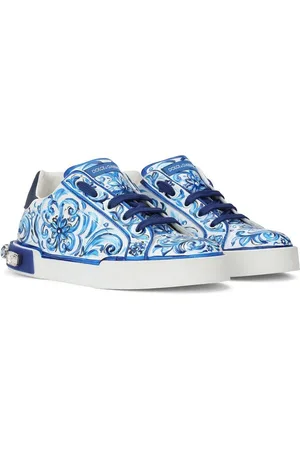 Dolce & Gabbana Sneakers Portofino con stampa maioliche