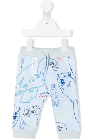 Kenzo Pantaloni sportivi con stampa