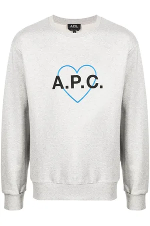 A.P.C. Felpa Jules con stampa