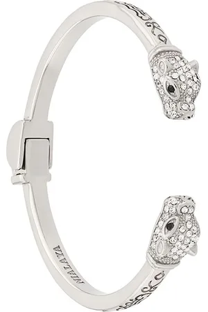 Nialaya Bracciale goffrato Panther