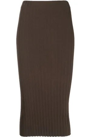 Cotton Citizen Gonna midi Capri a coste