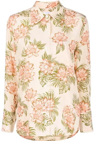 Equipment Donna Camicie - Camicia a fiori - Toni neutri