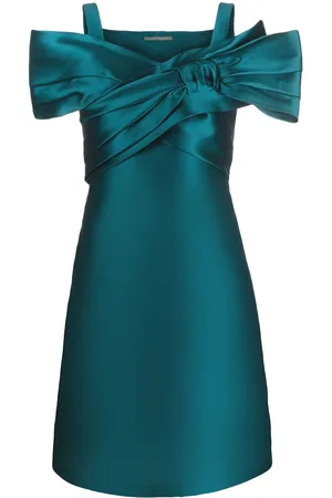 Alberta Ferretti Abito corto con scollo a V