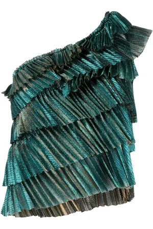 FORTE FORTE Blusa monospalla con ruches
