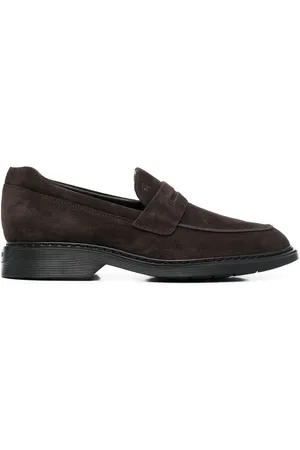Hogan Mocassini con logo goffrato