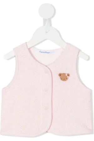 Familiar Canotta Teddy con ricamo