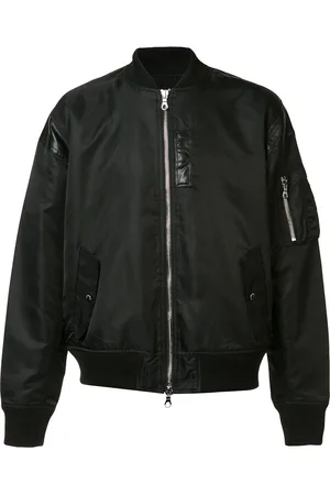 MOSTLY HEARD RARELY SEEN Bomber con dettagli in pelle