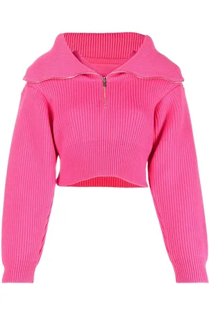 Jacquemus Maglione crop con zip
