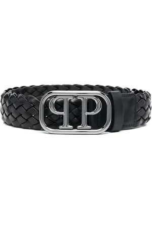 Philipp Plein Cintura con fibbia logo