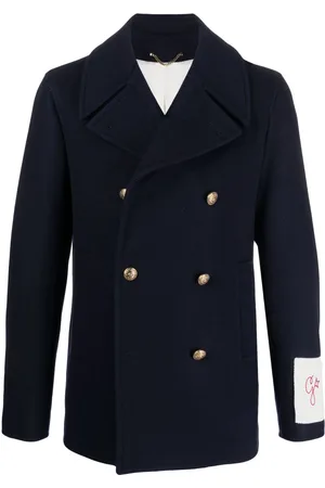 Golden Goose Giacca doppiopetto con applicazione