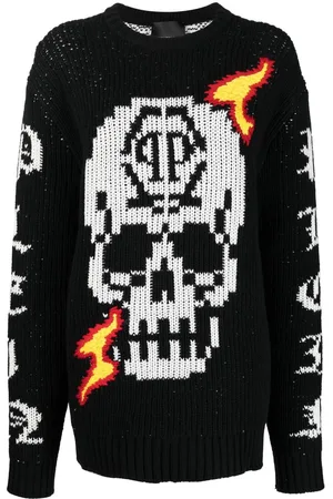 Philipp Plein Maglione Skull